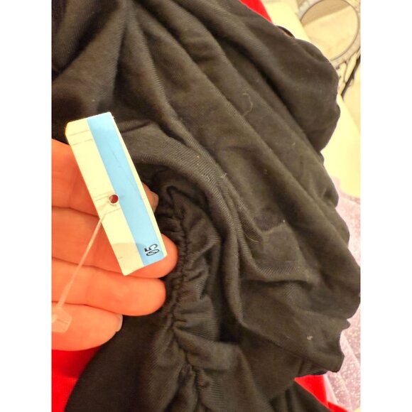 NEW Elodie Black Scoop Neck Long Sleeve Bodysuit NWT - Size XS - Picture 3 of 7